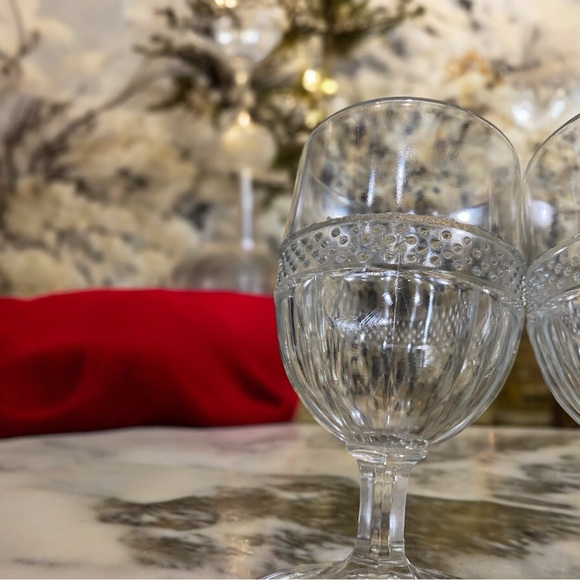 Pair of Beautiful antique goblets 1886-1891 - Picture 3 of 7